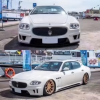 Kit carrosserie BTC pour Maserati Quattroporte 2005-2012, style WALD, kit carrosserie en FRP, pare-chocs avant, pare-chocs arrière, jupes latérales, spoiler
