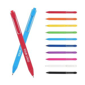 Cadeau promotionnel pour l'école, stylo gel durable de 0,5 mm de large avec logo, autocollant acrylique personnalisé, matériau plastique pour l'écriture - Product Image 5