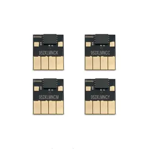 Ocinkjet 4 Kleuren/Set 952 Inktcartridge Chip Voor HP Officejet Pro 8710 7740 8715 8720 8730 8740 8210 Printers Reset Chip