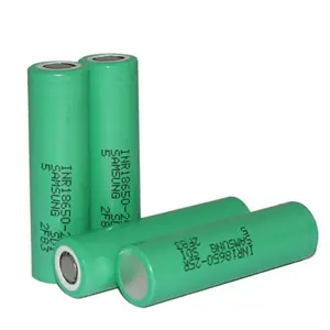 Baterai lithium sepeda listrik, baterai lithium sepeda energi baru portabel 25R 2500MAH 3.7v 18650 tegangan tinggi