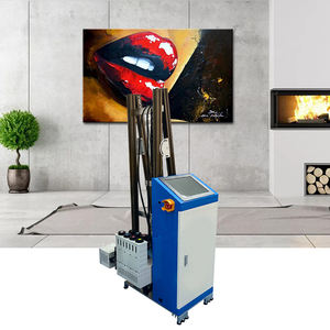 Imprimante à jet d'encre pour peinture <span class=keywords><strong>de</strong></span> carreaux <span class=keywords><strong>de</strong></span> céramique Art 3D DIY Robot Imprimante Dessin Mur Extérieur Publicité Murale <span class=keywords><strong>Photo</strong></span> Making Machine Roues Imprimante - Product Image 2