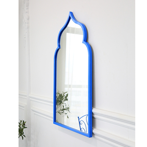 Designer Arched <strong>Window</strong> <strong>Mirror</strong> Metal Frame Wall <strong>Mirror</strong> For <strong>Living</strong> Room - Product Image 6