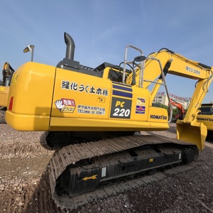Excavadora Hidráulica de Cadenas Komatsu PC220 Original de 22 Toneladas, Usada, con Pocas Horas de Trabajo, para Construcción y Minería, <span class=keywords><strong>Precio</strong></span> Económico - Product Image 5