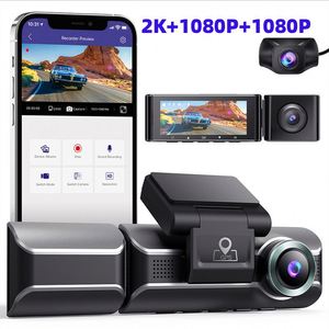 Custom X429 Car Dash <b>Camera</b> 4K HD 3 Lens ADAS WiFi GPS 3.0" Screen Night Vision DVR with up to 128GB Memory Card - Product Image 2