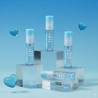 2025 nouvelle couleur personnalisée vaporisateur inversé 40ml parfum Transparent petit Volume corps brouillard vaporisateur bouteille