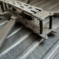 XL10 V6 '' 420Mm Wheelbase Super Long Range HD True-X Carbon Frame Kit untuk O3 Air Unit CADDX Vista VTX Iflight RC Drone FXB
