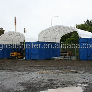 GS กระโจมกลางแจ้ง40ft บนเครื่องบินโรงเก็บเครื่องบินโครงโลหะที่พักพิงเครื่องบิน - Product Image 2