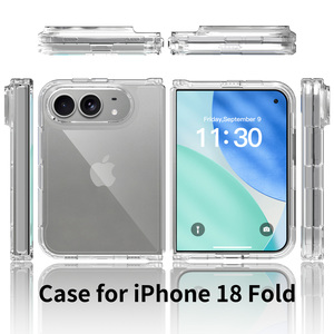 Étui pliable de haute qualité <span class=keywords><strong>pour</strong></span> <span class=keywords><strong>iPhone</strong></span> Duo, antichoc, transparent, personnalisé, anti-jaunissement, vente en gros <span class=keywords><strong>pour</strong></span> <span class=keywords><strong>iPhone</strong></span> 18 - Product Image 1