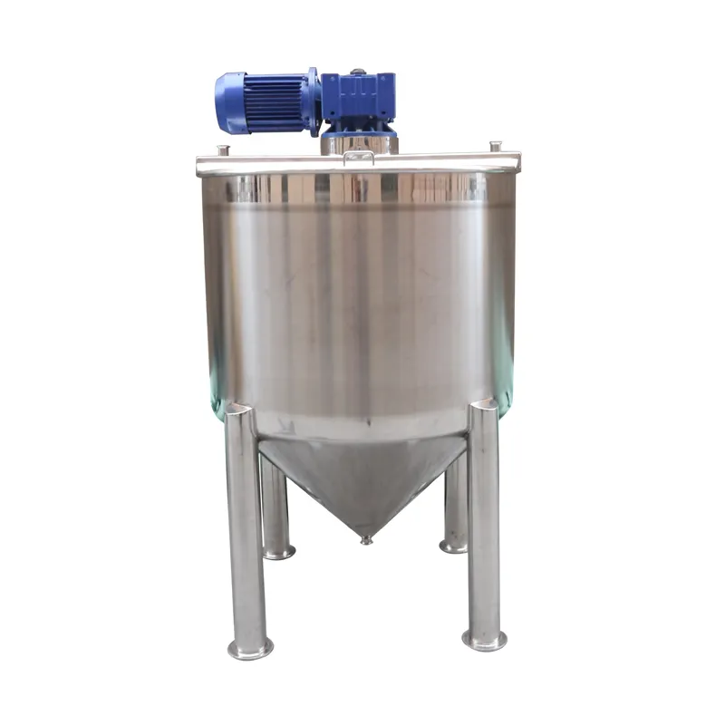 Réservoir de mélange en acier inoxydable 100L 200L 300L 500L 1000L litre gallon ss304 ss316