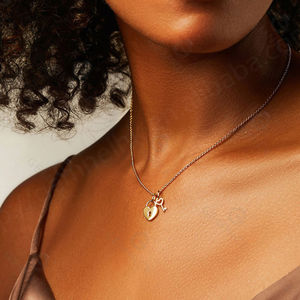 Collier Cadenas et Clé Gemnel pour Femme, Bijou Tendance, Cadeau pour Amoureuse - Product Image 3