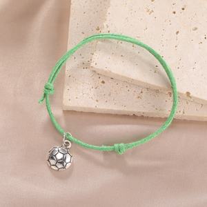 3D Football Football Charms Bracelets Réglable Corde Bracelet pour Adolescents Filles Garçons Équipe Joueurs Bijoux En Gros - Product Image 6