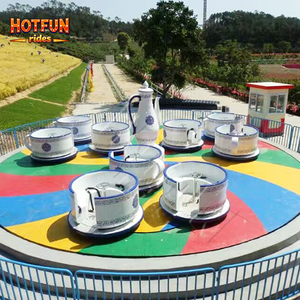 Manèges électriques pour parcs d'attractions, équipement de 36 places, manège en forme de tasse à café ou à thé pour adultes et enfants - Product Image 5