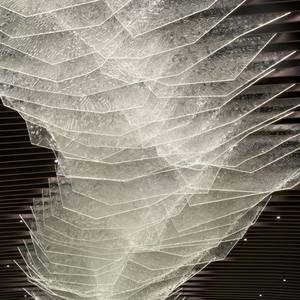 ANNO ali di uccello lampadario in acrilico lampadario di lusso decorazione artistica lampadario personalizzato - Product Image 3