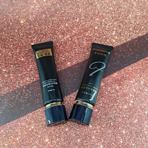 Envase de tubo ovalado suave de plástico de 5 capas para cosméticos de lujo, con boquilla larga, tapón interno y tapa de rosca para crema de protección solar. - Product Image 4