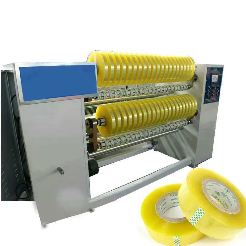 ジャンボロールスリッター機固定テープスリッターリワインダーマスキングテープ製造機