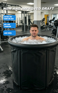 Baignoire pliable gonflable en PVC pour bain froid, grande capacité, autoportante, pour usage domestique, douche extérieure, récupération sportive, <span class=keywords><strong>adulte</strong></span> - Product Image 4