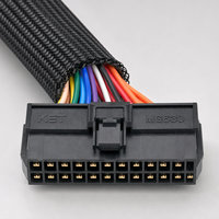 Faisceau de câblage audio haut de gamme KET 3.0mm 15 broches AWG22 UL1007 ISO9001 IP68 pour enceintes portables, systèmes de karaoké et pièces détachées