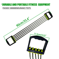 Fitness Gym Trainer Equipo de entrenamiento Ejercicio con empuñaduras Entrenamiento de resistencia Expansor de pecho
