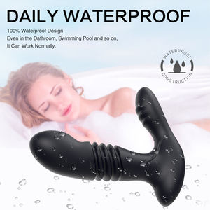 Potente Vibrador de Próstata con Motor de Vibración Fuerte y Varilla Flexible para una Inserción Cómoda, Múltiples Velocidades, Juguetes Sexuales - Product Image 4