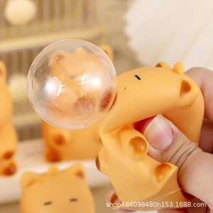 ของเล่นบีบสควิชชี่น่ารักสร้างสรรค์ บรรเทาความเครียด ของเล่นตลก ของขวัญ ของเล่นบีบสควิชชี่พลาสติกเป่าฟองสบู่ ของเล่นบีบสควิชชี่สำหรับผู้ใหญ่ - Product Image 3