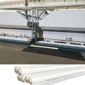 Alfombra DE CONTROL DE geotextil de barrera de malezas tejida blanca WON Tela en cubierta de suelo agrícola de invernadero de jardín - Product Image 5