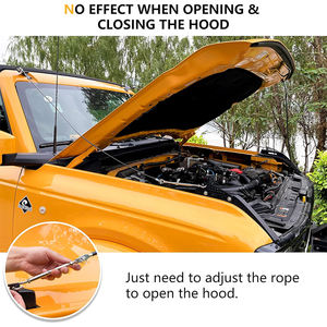 <span class=keywords><strong>Kit</strong></span> de rehausseurs de jambes réglables compatible avec les nouveaux Ford Bronco 2/4 portes 2021 2022 2023 2024 2025 – Accessoires extérieurs - Product Image 5