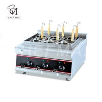 Dmwd — Machine de cuisson automatique 9000W, plaque avec 4 6 paniers, poêle électrique pour pâtes et nouilles, pour restaurant rapide