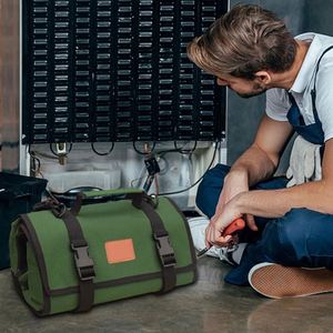 Free Sample <b>Roll</b> <b>Tool</b> Bag Wrench <b>Roll</b> Organizer Multi-Purpose <b>Tool</b> <b>Roll</b> Organizer,<b>Tool</b> Pouch for <b>Motorcycle</b> Car - Product Image 3