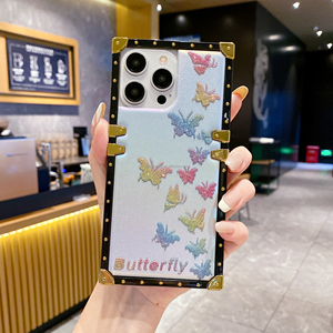 เคสโทรศัพท์ลายผีเสื้อสำหรับผู้หญิงหรูหราดีไซน์ใหม่ปี2023สำหรับ itel P40 S23 A04เคสโทรศัพท์แฟชั่นผู้หญิงลายผีเสื้อ - Product Image 2