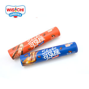 Campione gratuito cola jelly bean tubo di carta imballato commercio all'ingrosso jely di fagioli halal certificato di caramelle morbide - Product Image 2