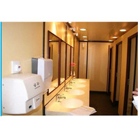 Salle de bain mobile modulaire de camping en Chine, WC multiple, conteneur de 20 pieds, 40 pieds, maison préfabriquée avec toilettes