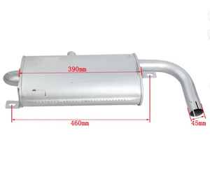 Hoogwaardige geluiddemper, heftruck onderdelen AF932-30301 uitlaatdemper voor 490bpg/hl 'K'-serie - Product Image 1