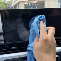 Domes tos Quick Dry Flusen freies Mikrofaser-Fenster reinigungs tuch Benutzer definiertes Logo Drucken Produkt kategorie Reinigungs tücher