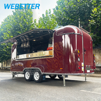 WEBETTER Chine : Camion de restauration mobile entièrement équipé pour glaces, snacks, hot-dogs, tacos, avec cuisine complète