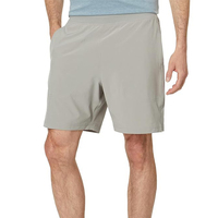Shorts de sport pour homme ZM-1626 avec logo personnalisé, respirants, à séchage rapide, légers, avec doublure boxer, longueur de l'entrejambe de 7 pouces
