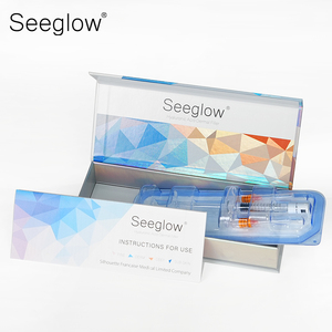 Gel <span class=keywords><strong>Injectable</strong></span> SEEGLOW HA Réticulé Fin 1ml pour le Rajeunissement des Rides et des Cernes – Vente en Gros à Prix Abordable - Product Image 4