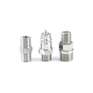 Raccord rapide hydraulique à double extrémité non standard Kingston, en acier inoxydable 304, raccords haute pression - Product Image 4