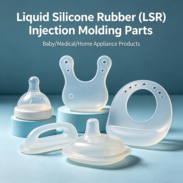 Liquid Injection Molding LSR Silicone Injection Molding Silicone Molds Wholesale Silicone Injection Mold