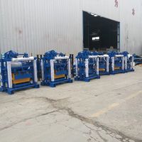 Machine de moulage de blocs de terre et de béton hydraulique TOBEMAC Qtj4-40, ligne de production automatique de blocs de terre, 9,5 kW, 380 V, ISO9001
