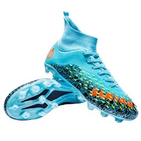 Chaussures de football unisexes hiver 2025 antidérapantes pour terrain synthétique, crampons d'entraînement extérieur