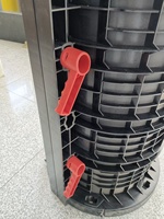 Encofrado Circular de Plástico ZHUNIU para Columnas de Hormigón, Contemporáneo, de Alta Calidad, Reutilizable, Fácil Instalación, 300/350/400/450, para Hospitales