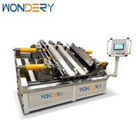 Ligne de production de condenseur de radiateur en aluminium automatique de vente chaude Wondery