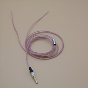 Câble audio en fil d'aluminium avec âme en cuivre plaqué or pour casque MP3, produit semi-fini métallisé - Product Image 3