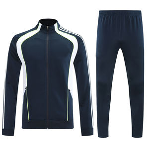 Jaket Sepak Bola Liga Spanyol Baru yang Dapat Disesuaikan, Jaket Resleting Penuh, Setelan Olahraga Klub Eropa Pria, Jersey Sepak Bola, Jaket Latihan - Product Image 5