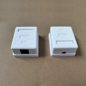 Cat.6 RJ45 8P8C UTP không được che chở bề mặt cổng duy nhất gắn kết hộp - Product Image 2