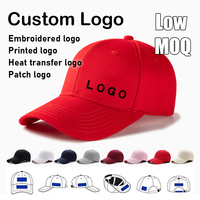 Gorras de Béisbol de Algodón Puro Personalizadas de Fábrica con Logotipos Bordados al por Mayor, Gorra Lisa Adecuada para Publicidad y Viajes en Grupo