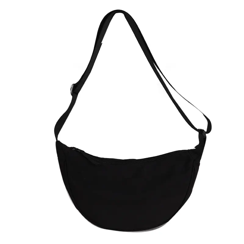 2023 Fashion Crossbody Dumpling Bag Versatile and Lightweight Small Student Shoulder Nylon Bag Unisex