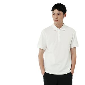 Ácido láctico directo de fábrica para camisa POLO Camiseta de media manga de color sólido Solapa informal versátil con material de Spandex - Product Image 2