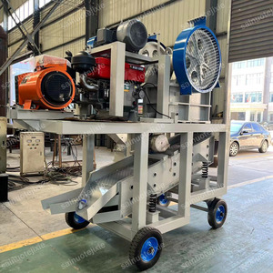 Direktverkauf ab Werk PE220x350 Kleiner Mobiler Diesel-Backenbrecher mit Sieb für Gesteinszerkleinerung Beton-Backenbrecher - Product Image 2