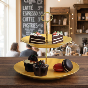 Multi-Tier Cake Serving Stand for Weddings & Special Occasions Chic Cake Serving Stand for Elegant Dessert Presentations - Product Image 5